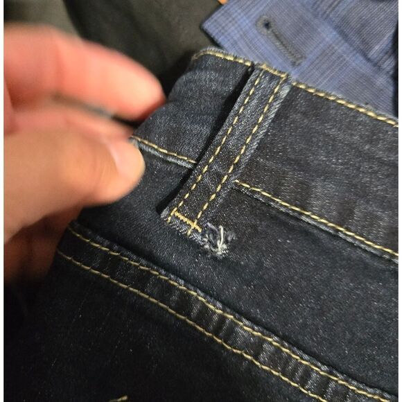 NVfelix Stretchy Flare Leg Dark Wash Jeans NWT - Picture 10 of 14